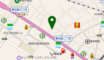 まいばすけっと 東池袋2丁目店の地図画像