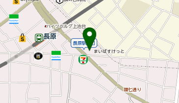まいばすけっと 長原店の地図画像