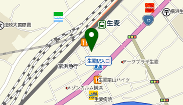 まいばすけっと 生麦店の地図画像