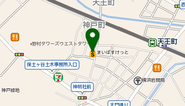 まいばすけっと 横浜ビジネスパーク前店の地図画像