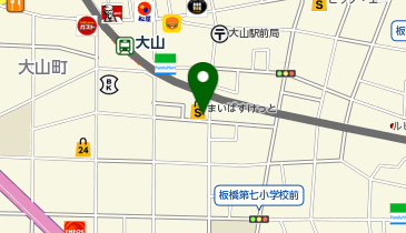 まいばすけっと 大山金井町店の地図画像