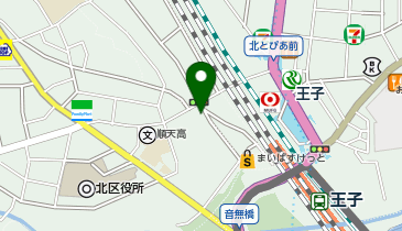 まいばすけっと 王子本町1丁目店の地図画像