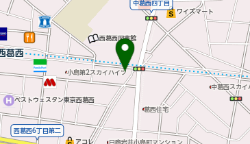 まいばすけっと 西葛西駅東店の地図画像