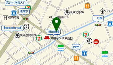 まいばすけっと 横浜駅西店の地図画像