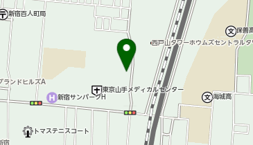 まいばすけっと 新宿百人町3丁目店の地図画像