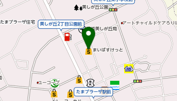 まいばすけっと たまプラーザ店の地図画像