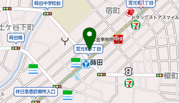 まいばすけっと 蒔田駅前店の地図画像