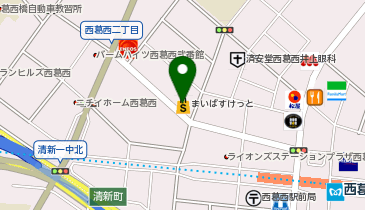 まいばすけっと 西葛西3丁目店の地図画像