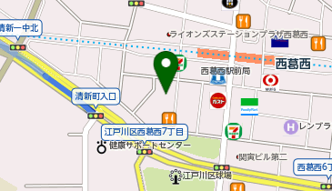 まいばすけっと 西葛西6丁目店の地図画像