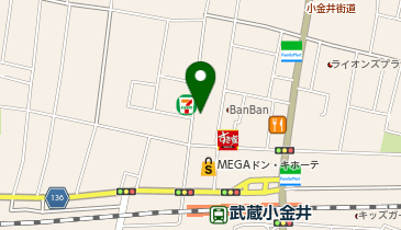 まいばすけっと 武蔵小金井駅北店の地図画像