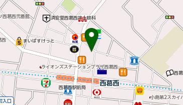 まいばすけっと 西葛西5丁目店の地図画像