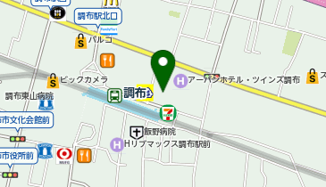 まいばすけっと 調布駅東口店の地図画像