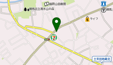 まいばすけっと 練馬土支田店の地図画像