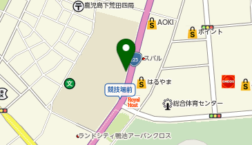 かごりん 鹿児島大学 下荒田キャンパスの地図画像