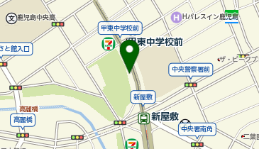 かごりん 加治屋まちの2杜公園の地図画像