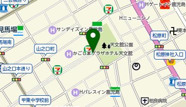 かごりん 清滝のこみち(天文館公園前)の地図画像