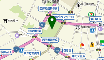 かごりん 中央公園の地図画像