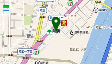 ガラ・シティ蔵前管理組合 (エコバイク)の地図画像