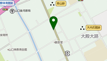 山口ふるさと伝承総合センター (シェアサイクル実証事業)の地図画像