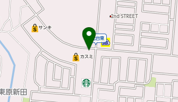 東光台東交差点(BLANDE研究学園店) (エコバイク)の地図画像