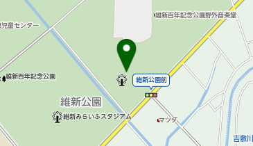 維新公園レノ丸ステーション (シェアサイクル実証事業)の地図画像