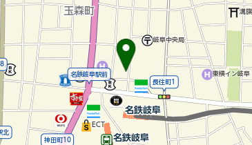 岐阜キャッスルイン (エコバイク)の地図画像