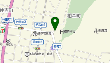 粕森公園 (エコバイク)の地図画像
