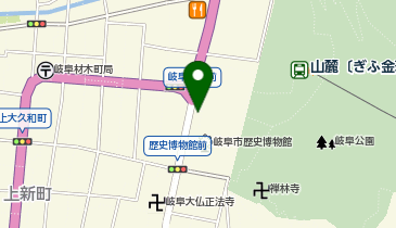 岐阜公園南 (エコバイク)の地図画像