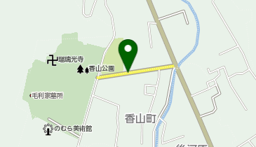 香山公園前観光案内所 駐輪場 (シェアサイクル実証事業)の地図画像