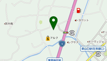 アルク小郡店 (シェアサイクル実証事業)の地図画像