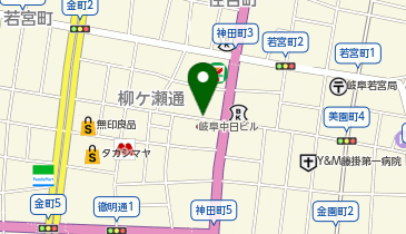 柳ケ瀬通・東 (エコバイク)の地図画像