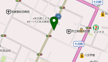N-GATE(七日町商店街駐車場) (エコバイク)の地図画像
