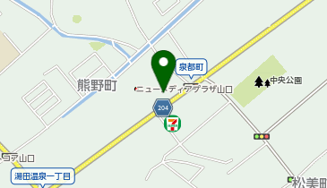 ニューメディアプラザ山口 駐輪場 (シェアサイクル実証事業)の地図画像