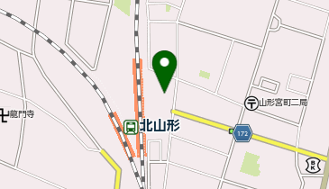 北山形駅東口 (エコバイク)の地図画像