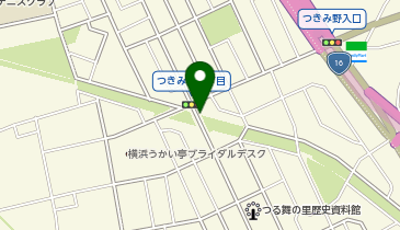 つきみ野七丁目交差点(東側) (エコバイク)の地図画像