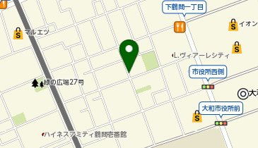 大和市役所第2分庁舎 (エコバイク)の地図画像