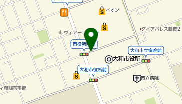 大和市役所本庁舎 (エコバイク)の地図画像