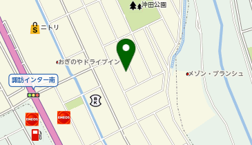 赤帽長野県軽自動車運送協同組合 諏訪配車センターの地図画像
