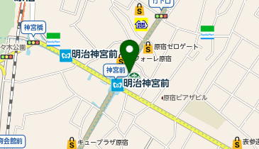 【傘シェアリング】 東急プラザ表参道 「オモカド」の地図画像