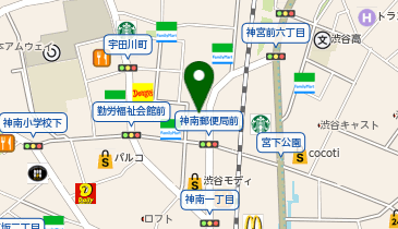 【傘シェアリング】 アジアビルの地図画像