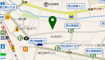 【傘シェアリング】 ウノサワ東急ビル エントランス付近の地図画像