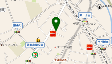 【傘シェアリング】 daiwa渋谷代官山ビル 入り口 風除室の地図画像