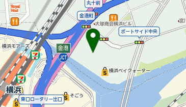 【傘シェアリング】 横浜ベイクォーター 3階 花の広場の地図画像