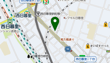 【傘シェアリング】 アブレスト西日暮里の地図画像