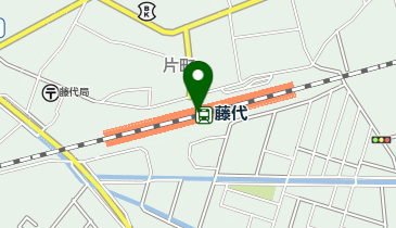 【傘シェアリング】 JR常磐線 藤代駅 (改札内)の地図画像