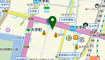 【傘シェアリング】 丸の内永楽ビルディングの地図画像