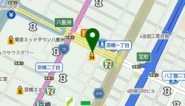 【傘シェアリング】 KPP八重洲ビルの地図画像