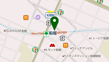 【傘シェアリング】 都営新宿線 船堀駅 (改札内)の地図画像