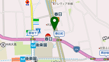 【傘シェアリング】 都営三田線 春日駅 春日交番方面改札の地図画像