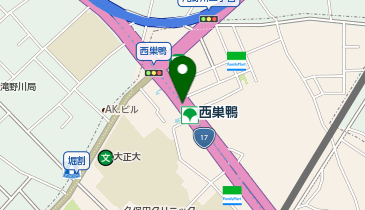 【傘シェアリング】 都営三田線 西巣鴨駅 A1出口付近の地図画像